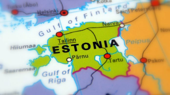 Map of Estonia