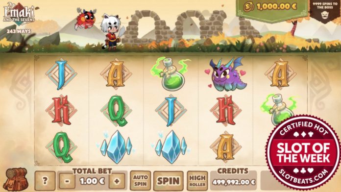 SlotBeats embarked on a monster slaying adventure as Gaming1’s Emaki and the Sevens claimed its Slot of the Week.