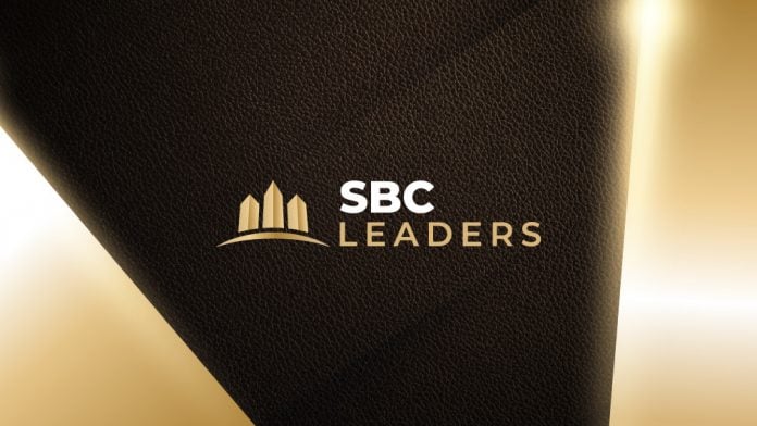Logo for the SBC Leaders podcast, a leadership podcast focused on leadership skills, leadership techniques and company culture with leading CEOs in the industry