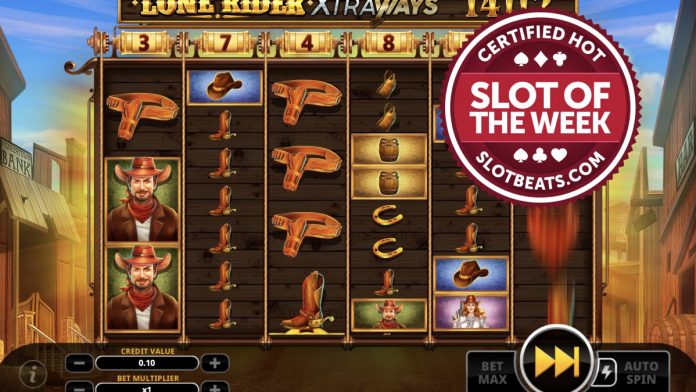 Swintt has taken SlotBeats’ Slot of the Week title all the way to the Wild West with its latest slot, Lone Rider Xtraways.