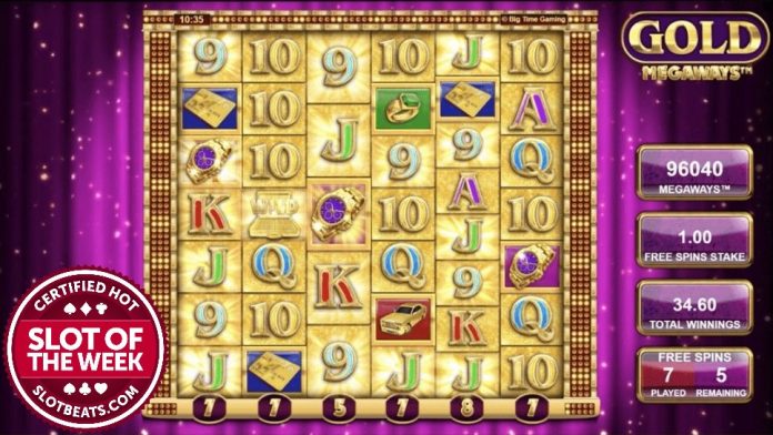 Revamping its classic slot title, BTG has propelled it to the next level as Gold Megaways claims SlotBeats Slot of the Week.
