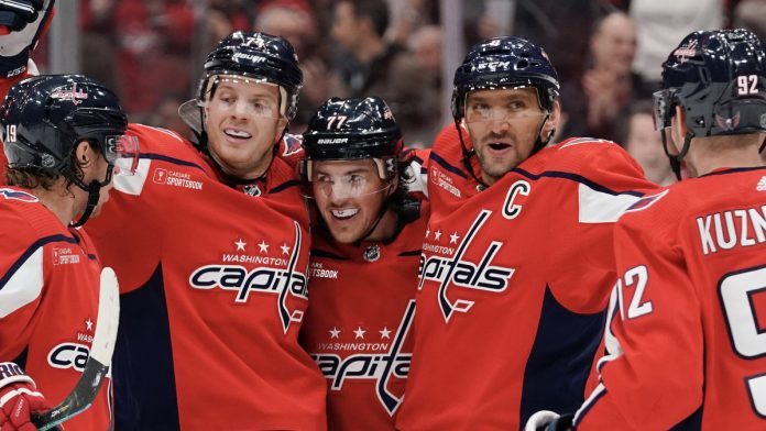 The Washington Capitals and Caesars have agreed to a partnership that places the Caesars Sportsbook logo on Capitals’ home and third jerseys.