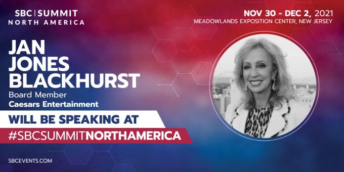 SBC Summit North America delegates will have the chance to learn from Caesars Entertainment, board member, Jan Jones Blackhurst.