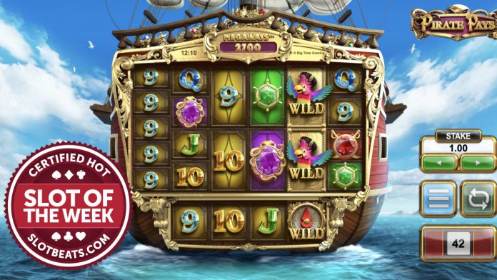 Avast ye! It’s time to set sail as Big Time Gaming claims SlotBeats’ SOTW award with its swashbuckling title, Pirate Pays Megaways.