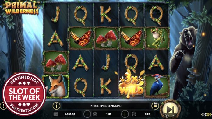Betsoft Gaming has snatched up SlotBeats’ Slot of the Week accolade after traversing “dangerous paths” in its Primal Wilderness sequel title. 