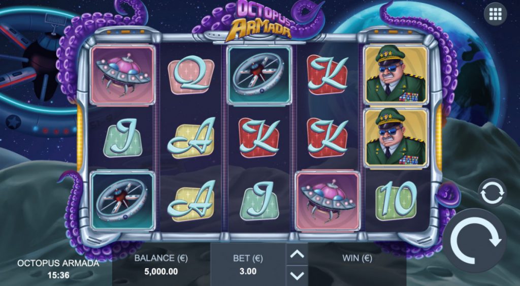 Octopus Armada by Blue Guru comes soaring down to claim Slot of