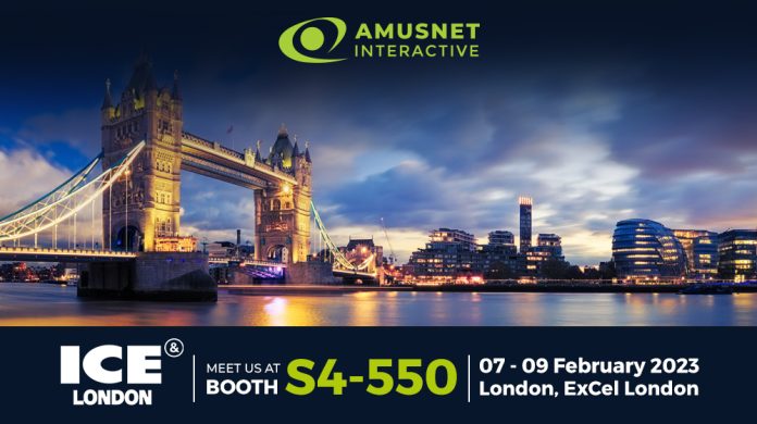Amusnet at ICE London 2023