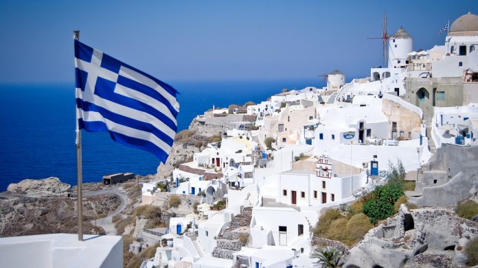 bendera Yunani