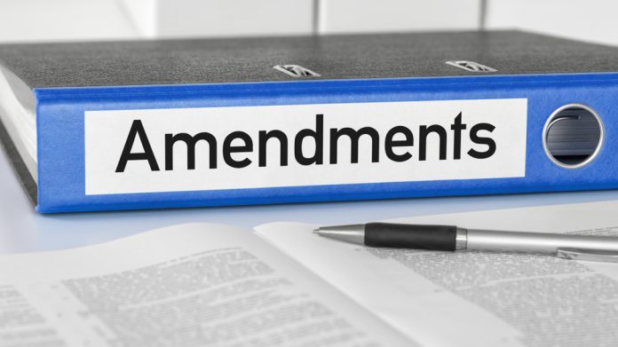Amendments