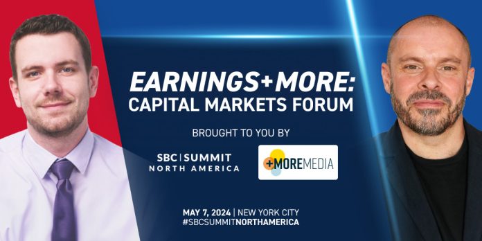 Earnings+More Forum SBC Summit North America