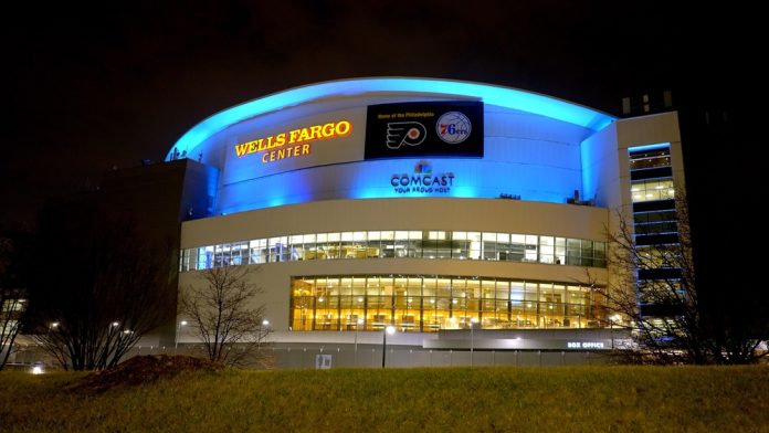 Wells Fargo Center Philadelphia 76ers